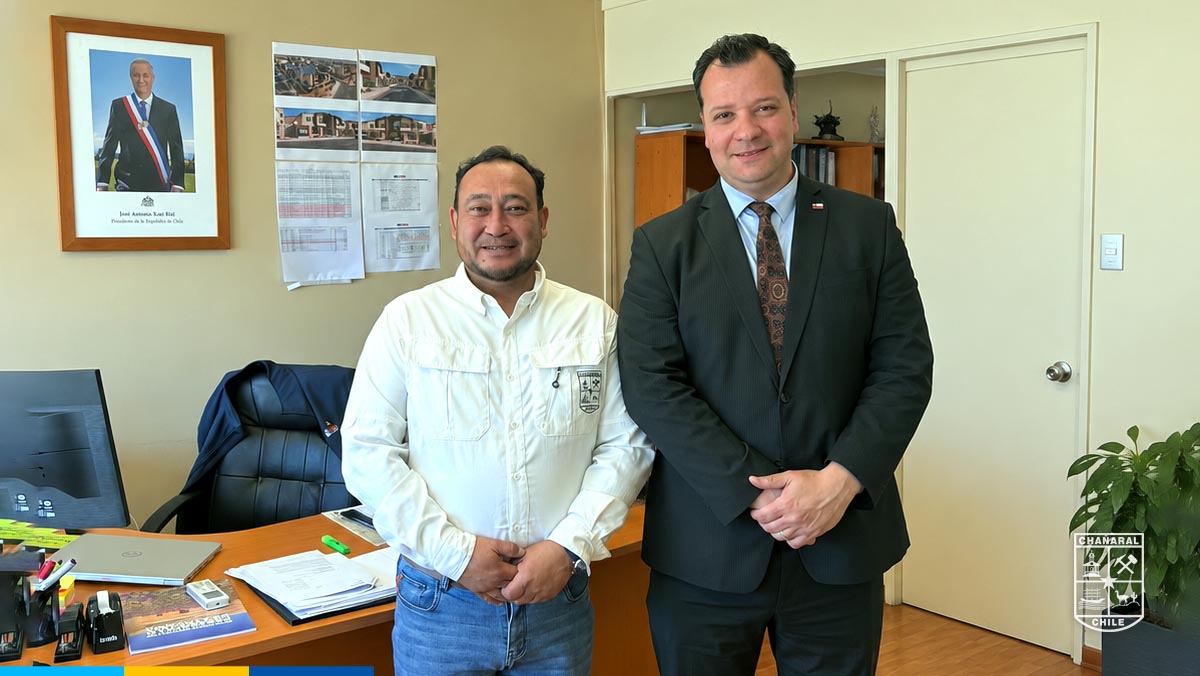 El jefe comunal reafirmó su compromiso de seguir gestionando proyectos de vivienda para Chañaral