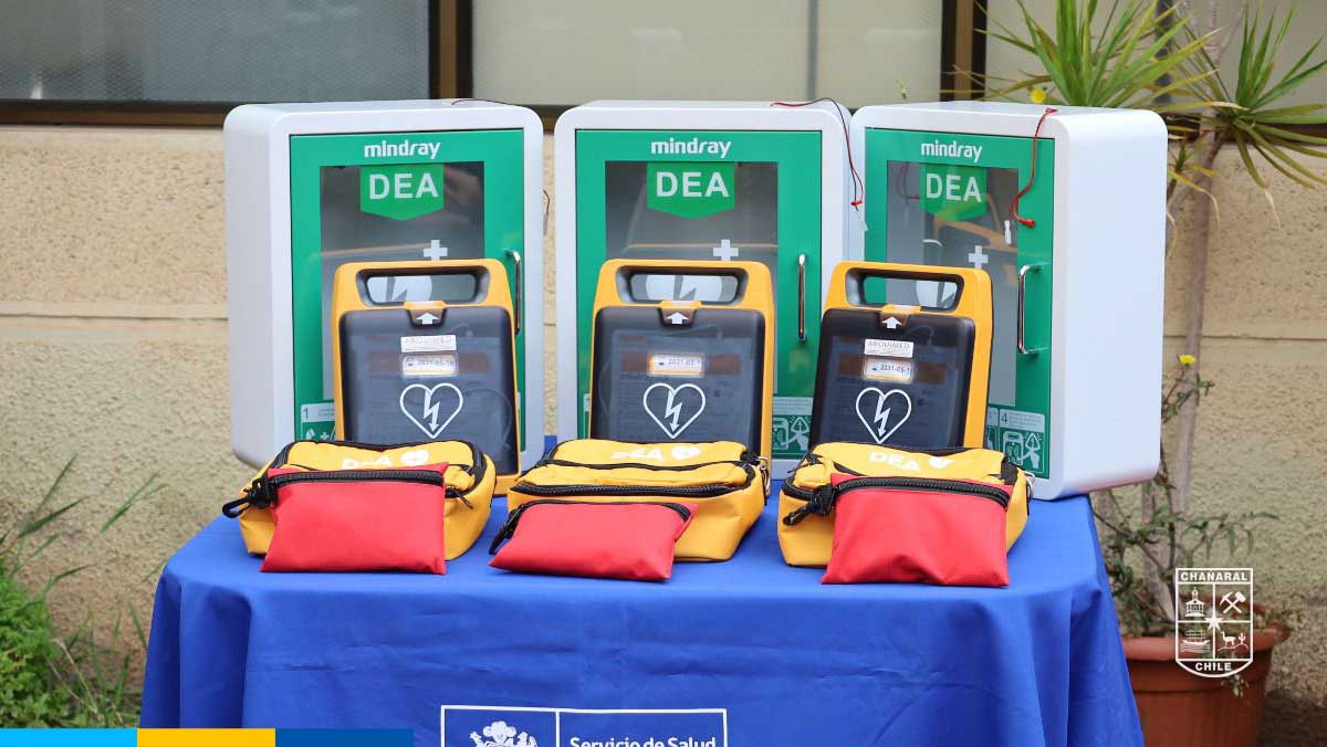 Parte del equipamiento entregado al hospital.
